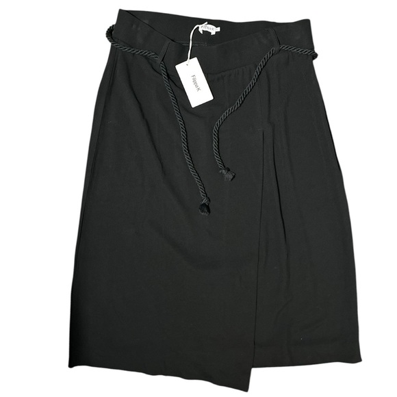 NWT Filippa K Twill Split Skirt in Black Size S - Picture 3 of 8